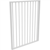 Flat Top Pool Gate - WHITE - Aluminium pool gate 1200 x 975